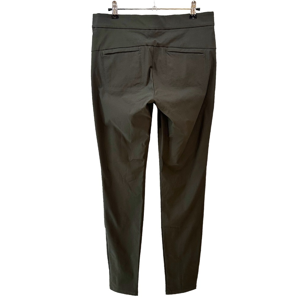 ATHLETA Wander Dash Skinny Pant • 6 Tall • olive green • chic athleisure - Picture 3 of 8